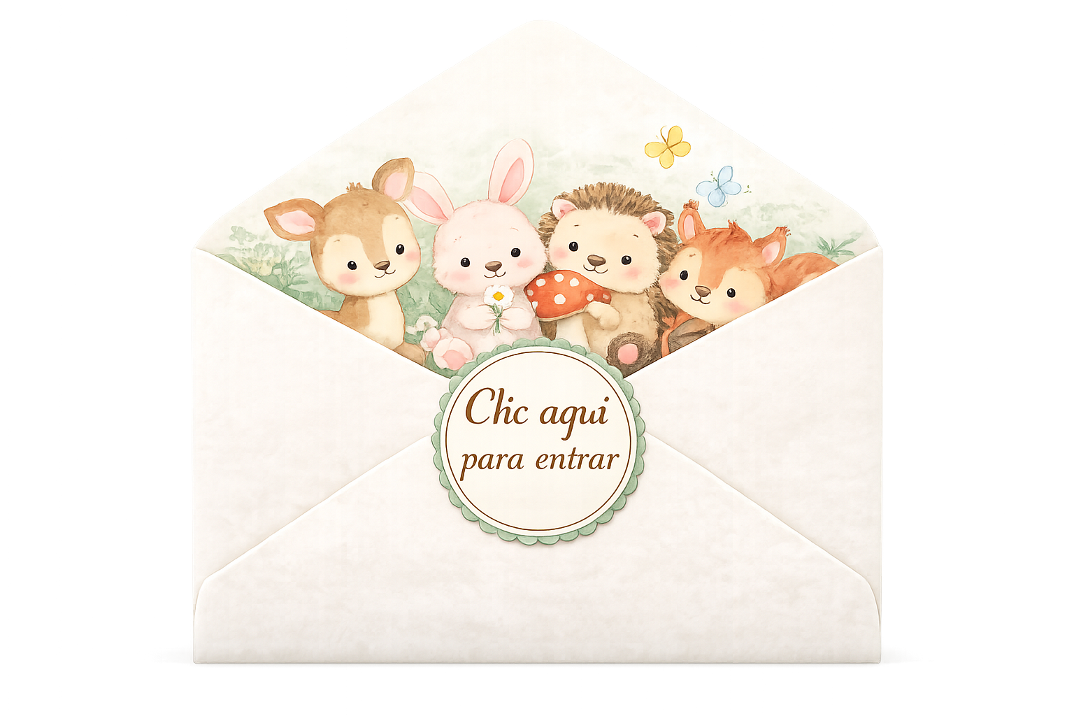 Sobre de invitación