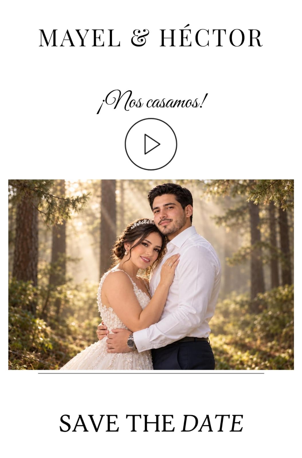 Portada de boda Carmi, diseño 05