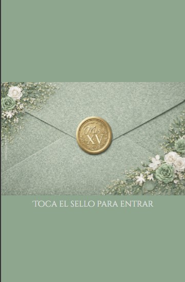 Portada de XV años Carmi, diseño 02